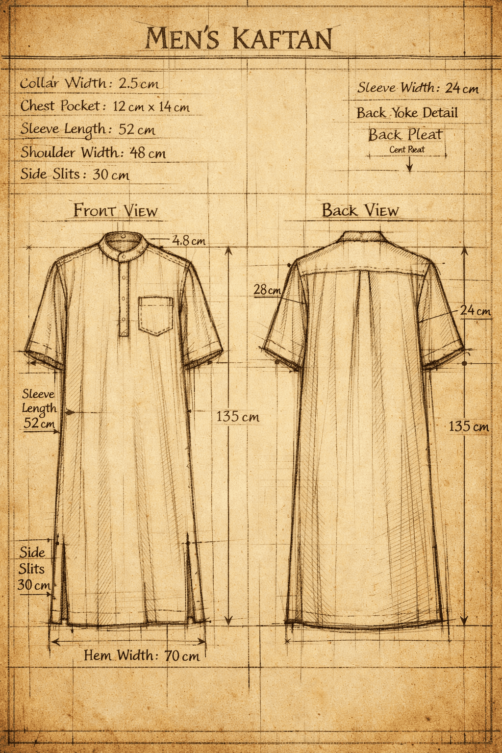 F.SKY bespoke tailoring blueprint