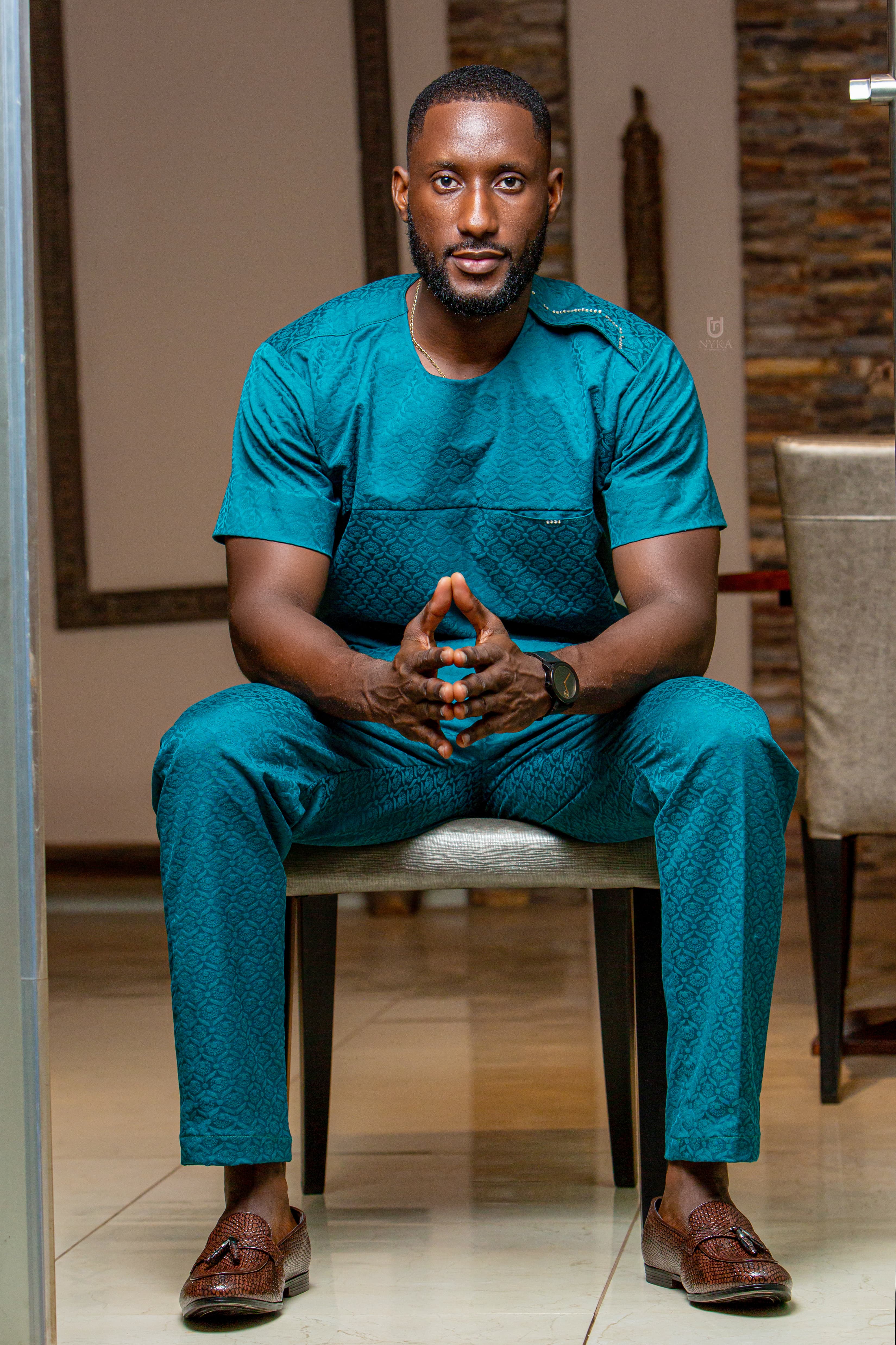Teal Senator Set — seated front
