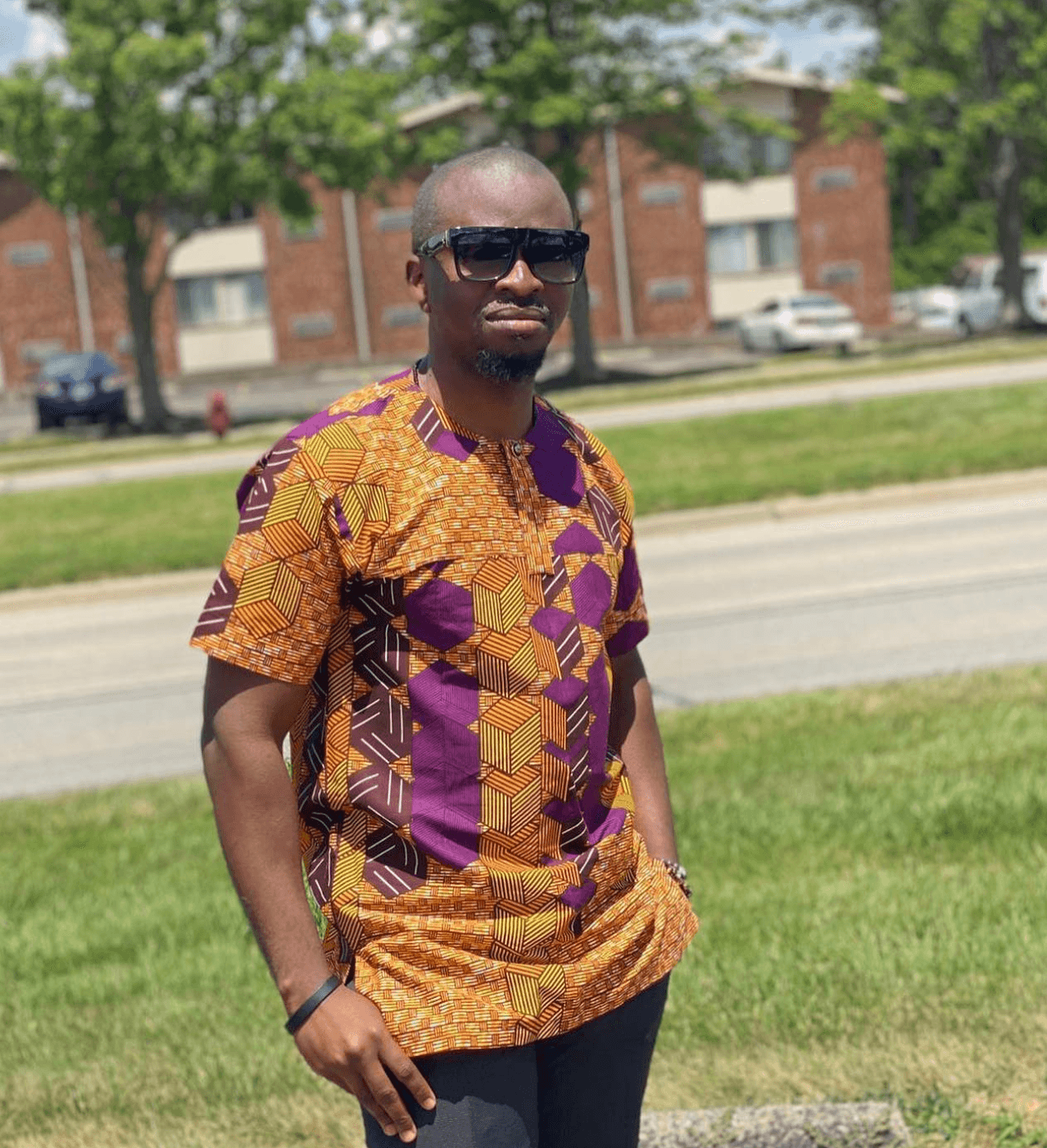 Ankara Print Shirt